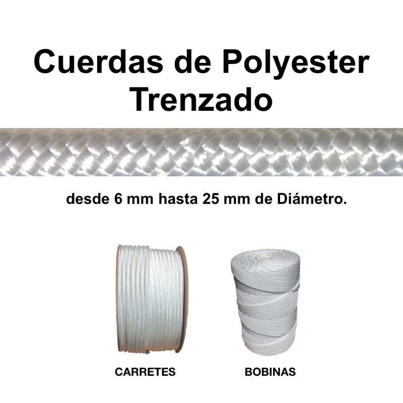 13 Cuerdas de Polyester Trenzado