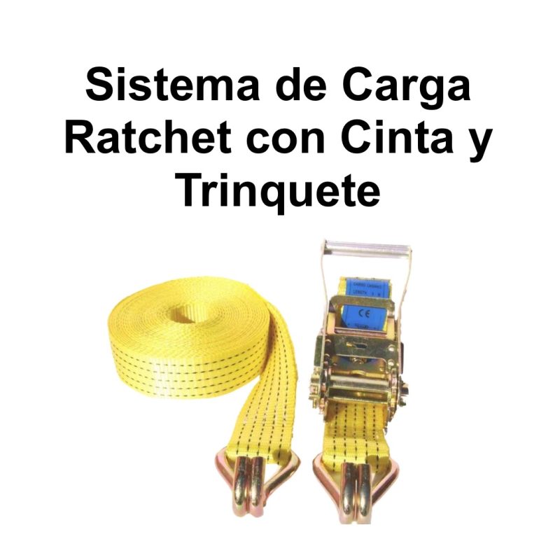 16 Sistemas de Carga Ratchet con Cinta y Trinquete