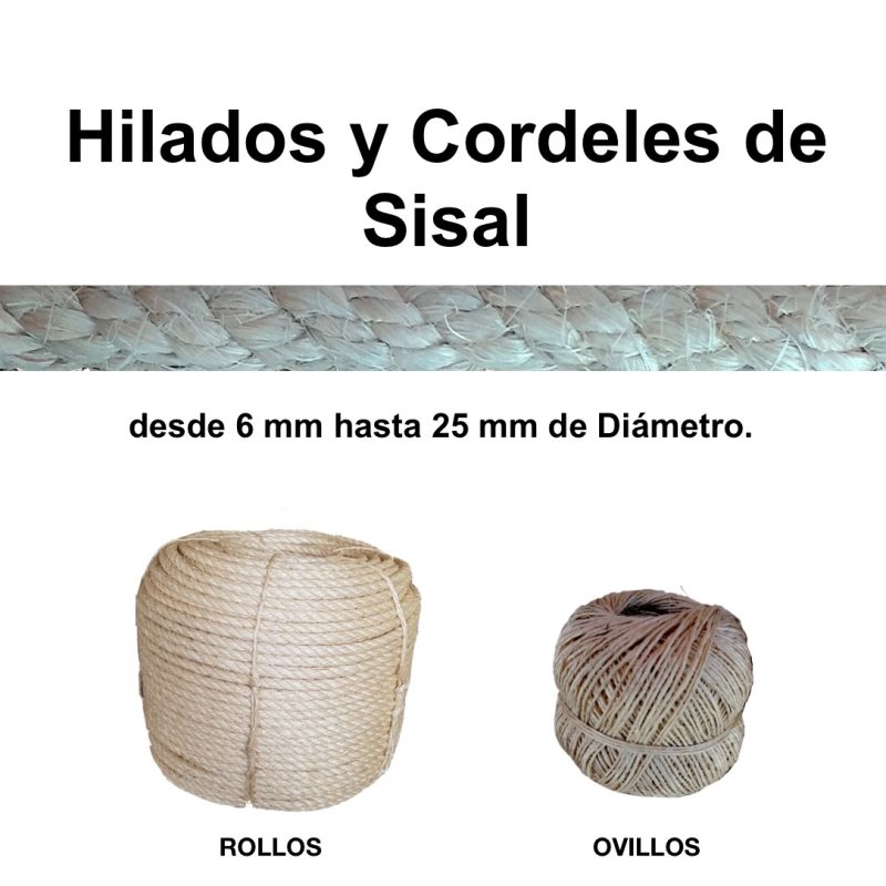14 Hilados y Cordeles de Sisal