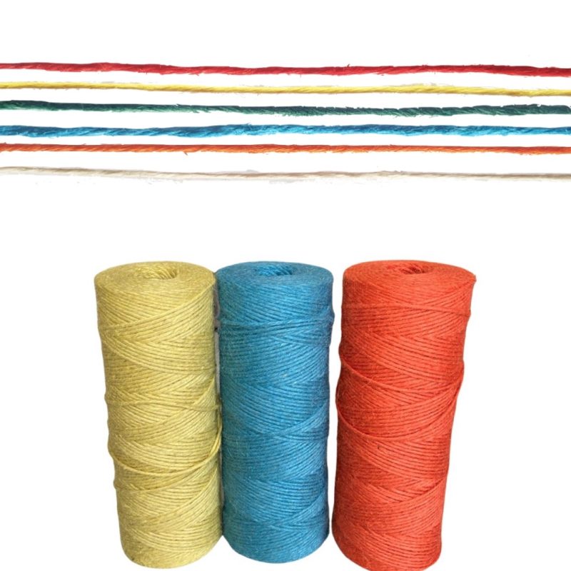 Hilo de Yute Color 2mm en Bobinas de 1Kg