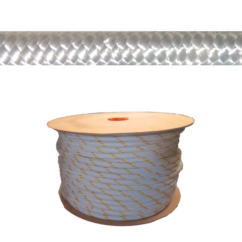Cuerdas de Polyester Trenzado de 8mm en Carrete de 200m