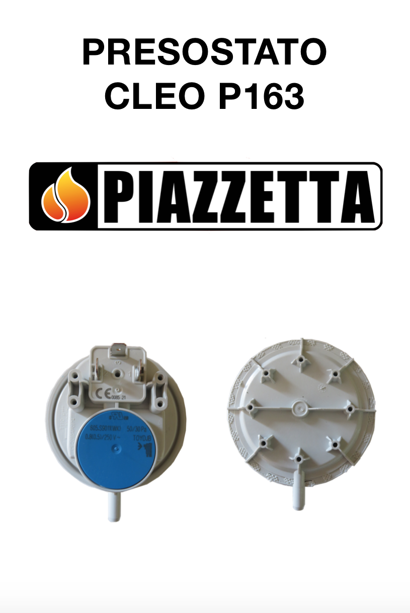W 08659 Piazzetta Presostato Cleo P163 - Imagen 3