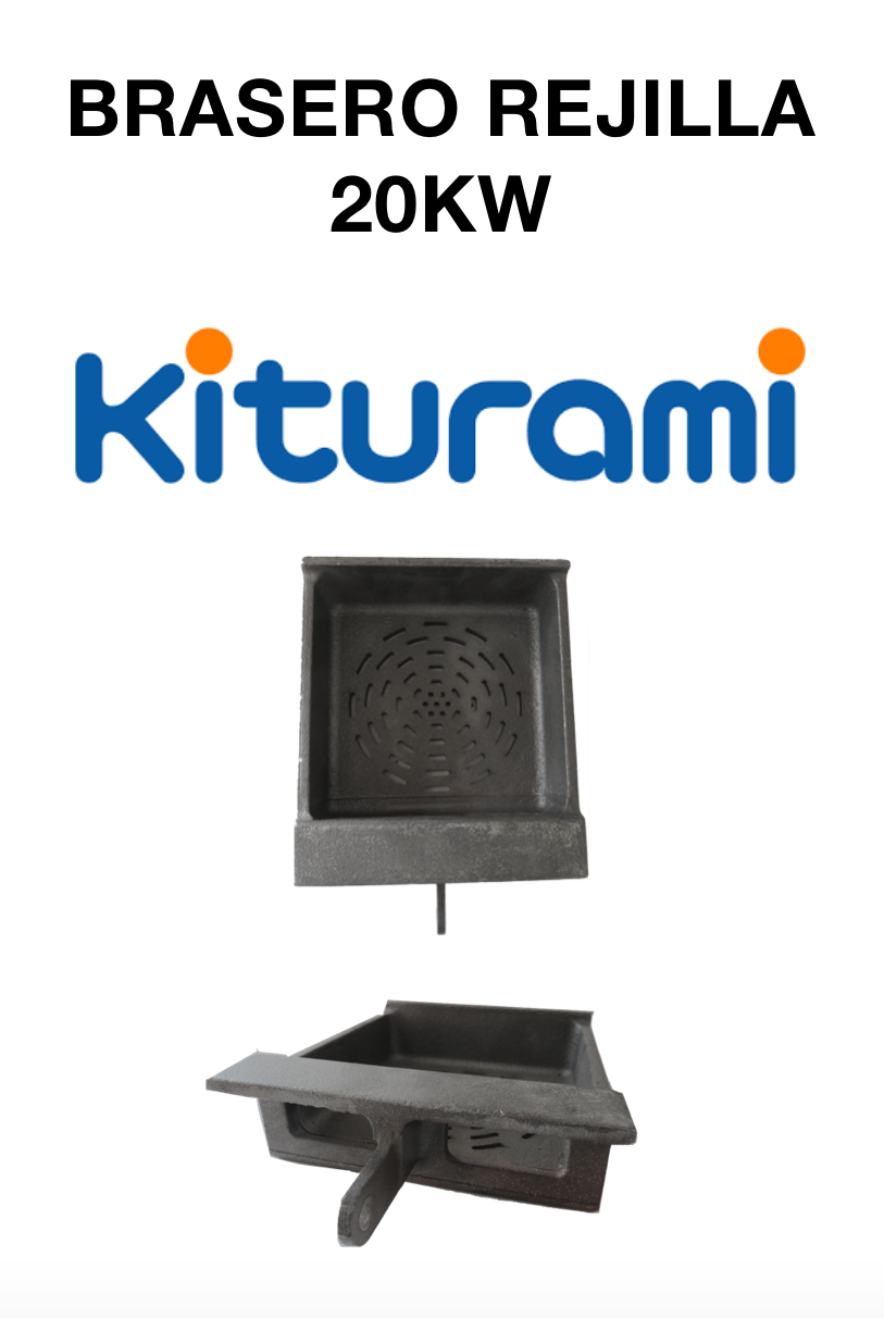 W 08902 Kiturami Brasero Rejilla 20Kw - Imagen 3