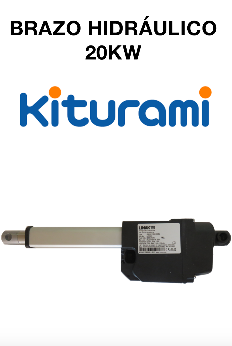 W 08906 Kiturami Brazo Hidraulico 20Kw - Imagen 3