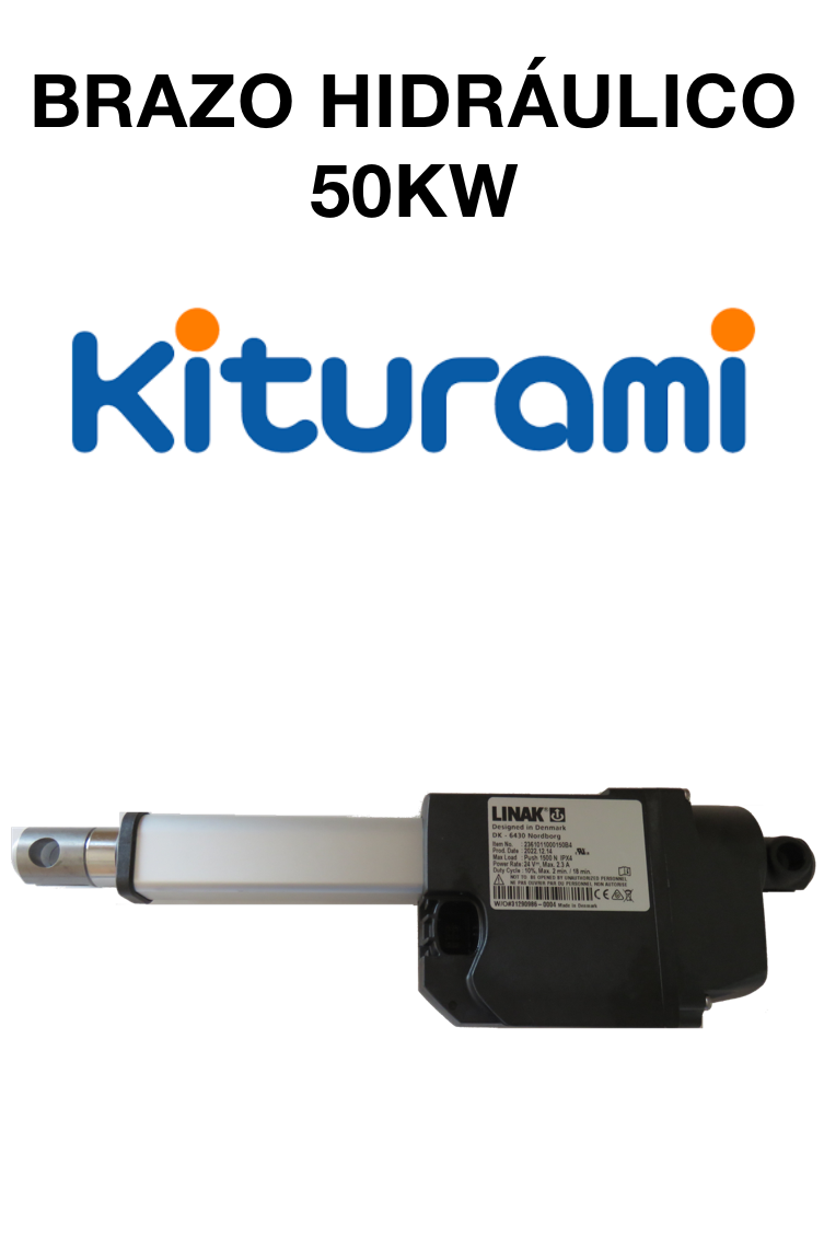 W 08907 Kiturami Brazo Hidraulico 50Kw - Imagen 3