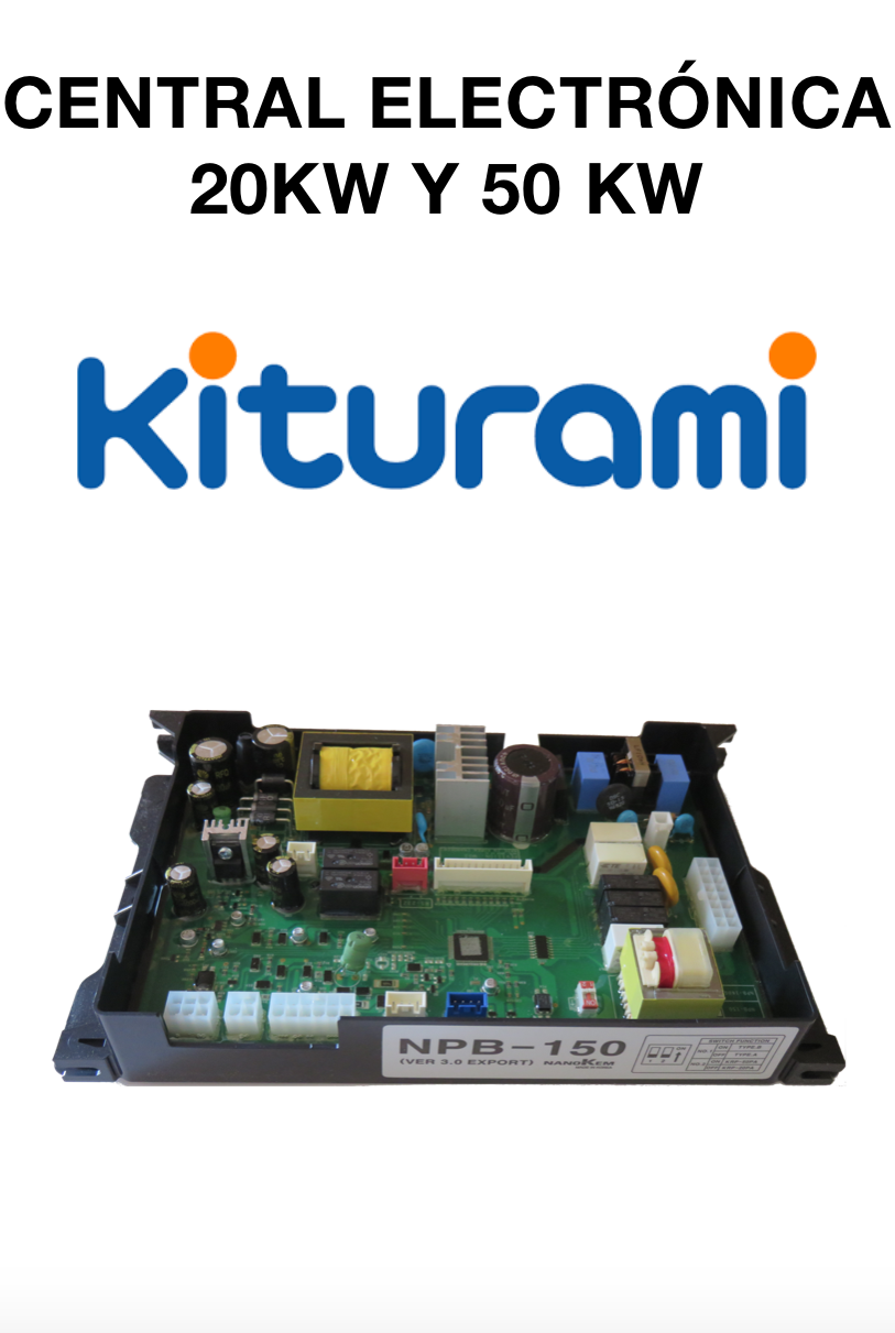 W 08910 Kiturami Central Electronica Para 20 Y 50 Kw - Imagen 3