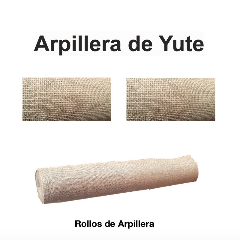 07 Arpillera de Yute en Colores