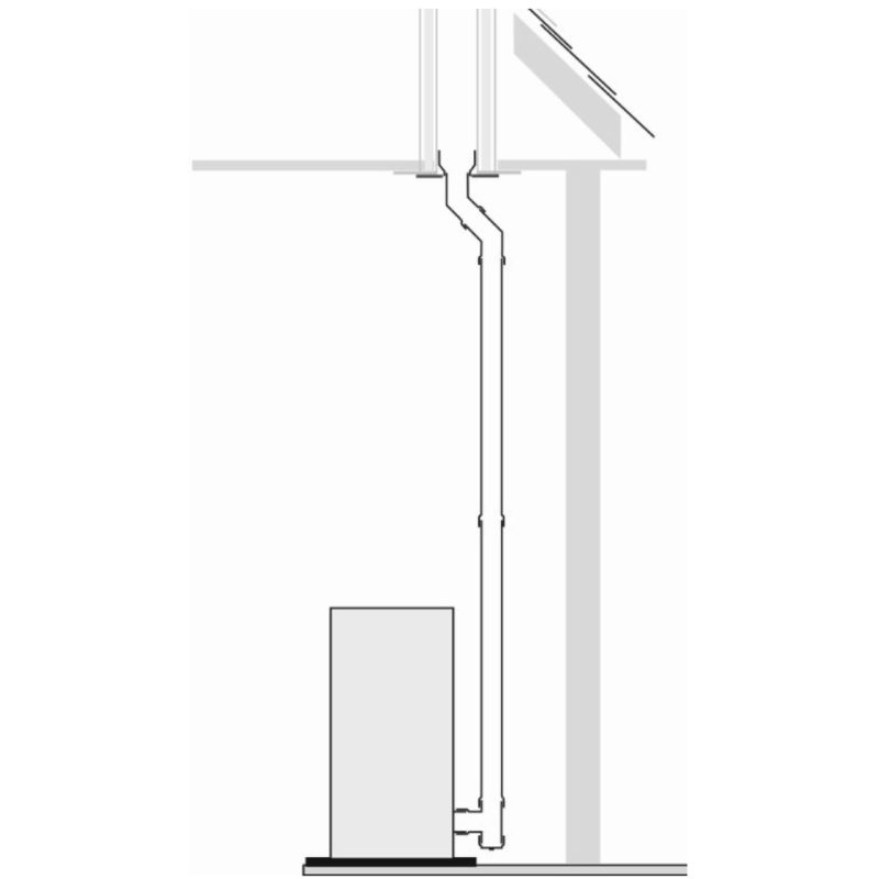 W 0697 - Kit 6 Para Adaptar A Instación Existente Chimenea