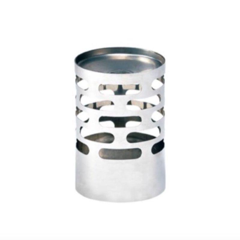 W 07026 - Ala Aeternum Terminal Difusor de Descarga Inox. 80mm